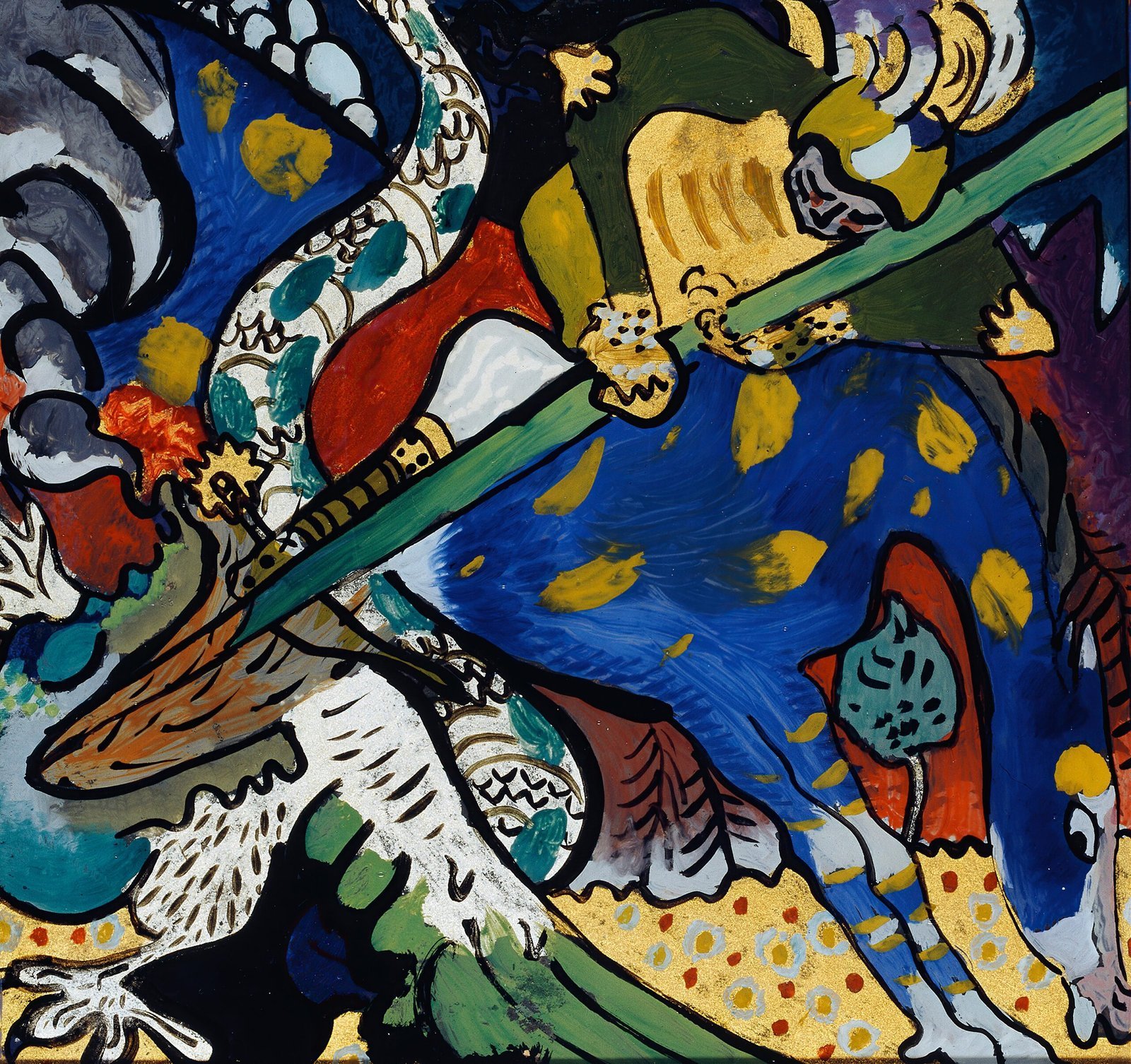باكدج 320 لوحة فاسيلي كاندينسكي (Wassily Kandinsky) للطباعة والديكور - الصورة 3