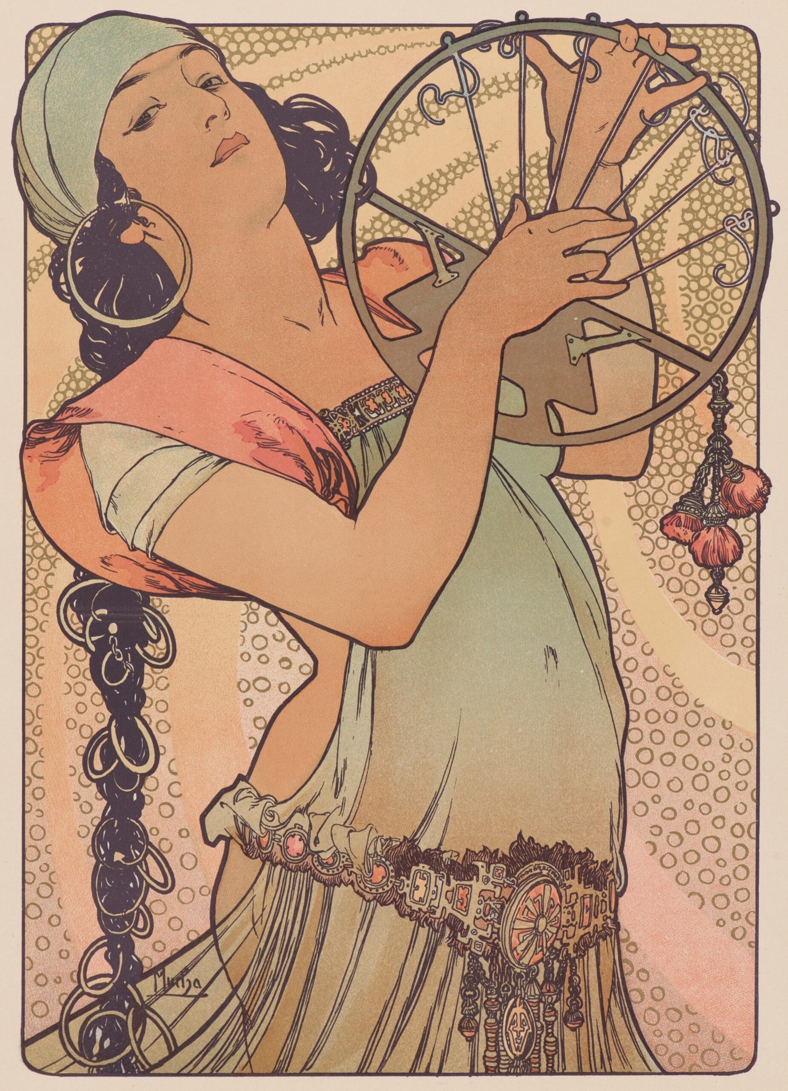 باكدج 195 لوحة ألفونس موخا (Alphonse Mucha) للطباعة والديكور - الصورة 2